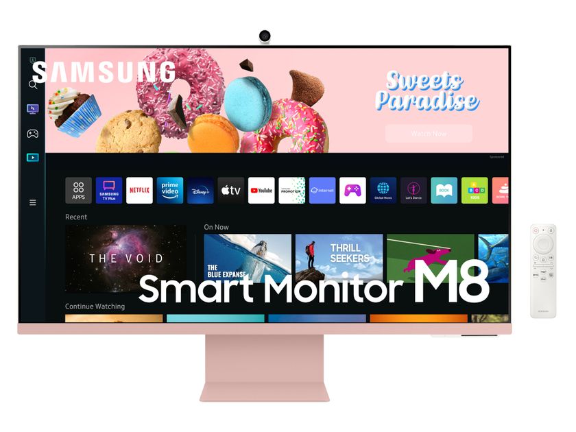 Samsung Information Technology
SMART MONITOR SERIES M8 - PINK
Smart monitor