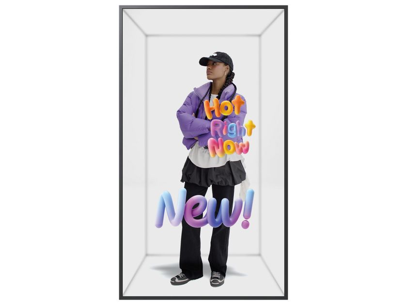 Samsung Information Technology
SPATIAL SIGNAGE 85"
3D display