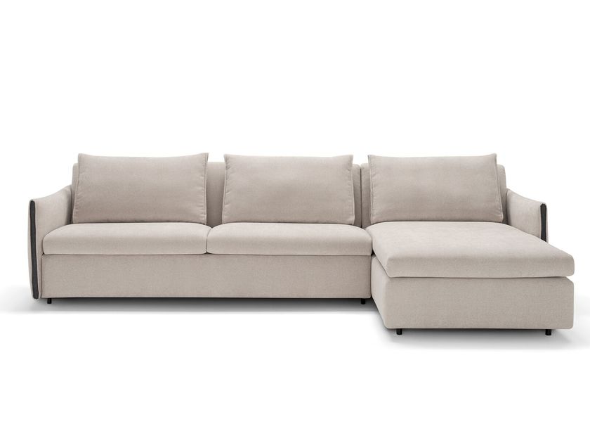 Sartoris
AMELIA
Fabric sofa bed with chaise longue