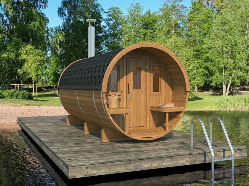 Saunamo
BARREL 400
Outdoor wooden sauna