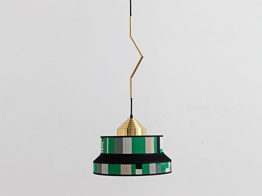 SERVOMUTO
APERITIVO JACQUARD
Fabric pendant lamp