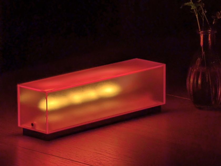 SHINTARO KONO
AS LONG AS THE NIGHT LASTS
Acrylic lamp with GPS