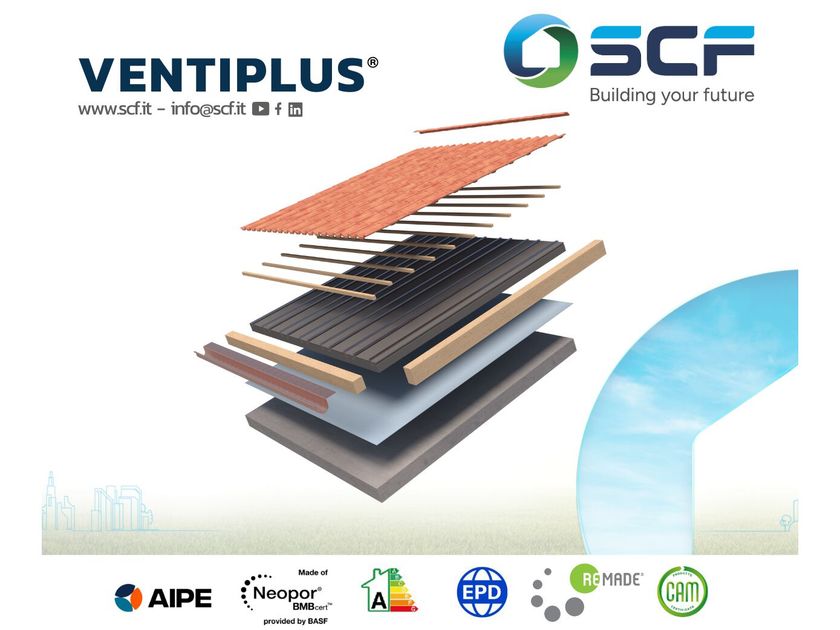 Sicilferro VENTILPLUS - Вентилируемая кровельная система