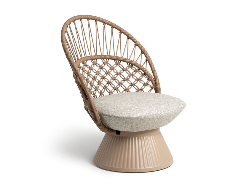 Sicis
MAYA
Rope armchair with pedestal base