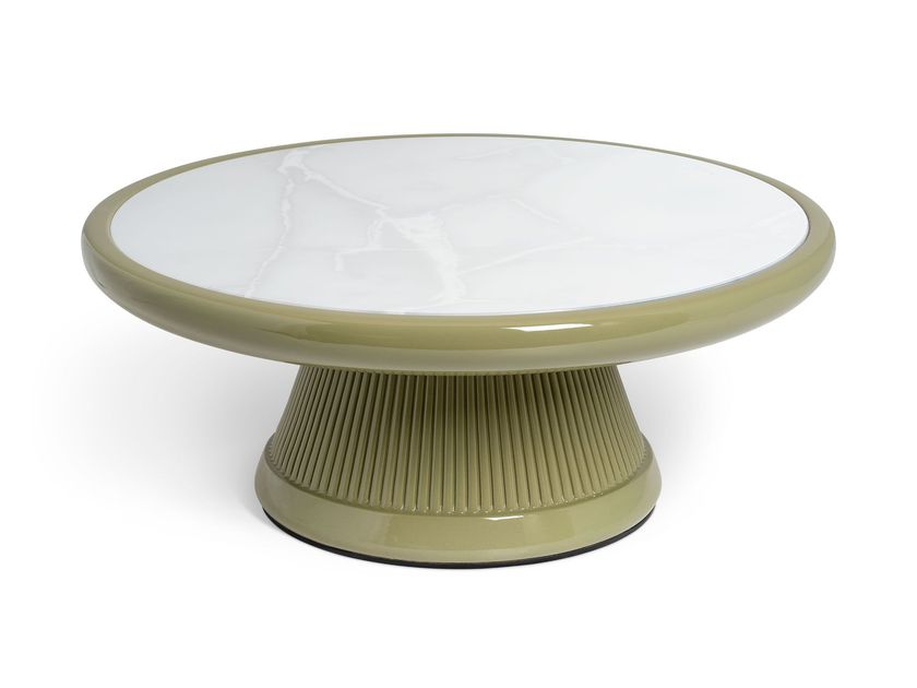 Sicis
MAYA
Round low garden side table with central base