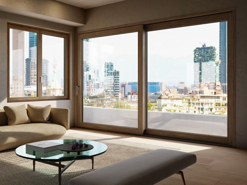 SIDEL
OMNIA
Laminated wood window