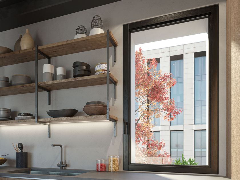 SIDEL
URBAN INDUSTRIAL
Aluminium and wood window