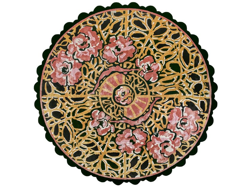 SITAP Carpet Couture Italia
HANAMI
Round handmade fabric rug with floral pattern