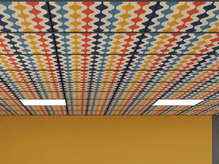 Sky-Tile®
PATTERN VINTAGE 06
Sound absorbing rock wool ceiling panels