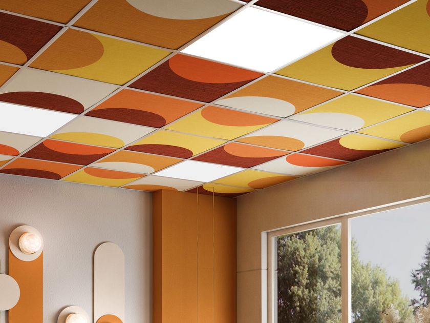 Sky-Tile®
RÉTRO 21
Composition of 21 pieces of rock wool acoustic ceiling tiles