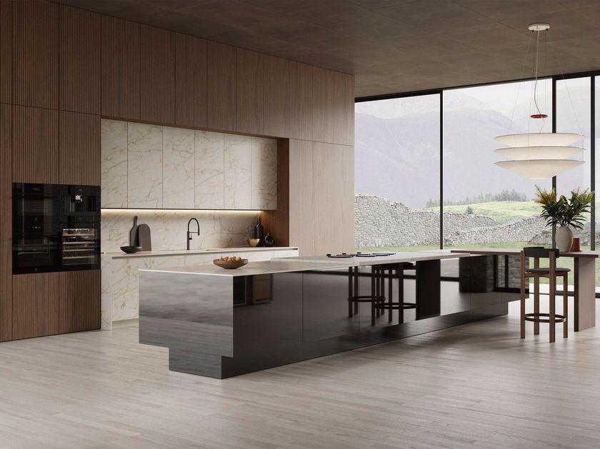 Snaidero
ELEMENTI
Fitted kitchen with island