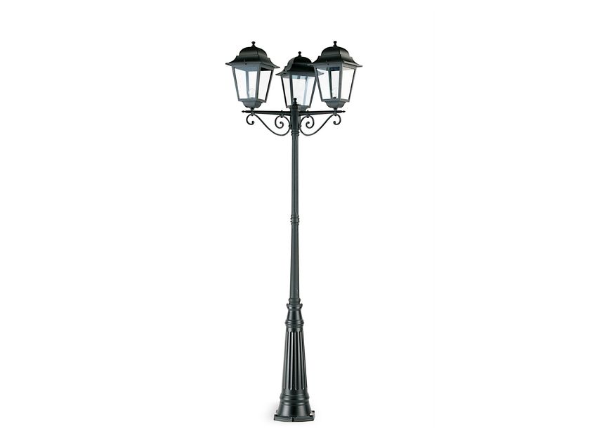SOVIL
AMALFI 986
Lantern die cast aluminium garden lamp post