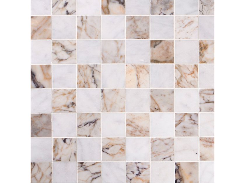 Starel
ARABESCATO GOLD CHECKERBOARD
Marble mosaic