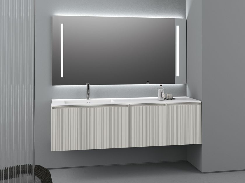 Stocco
STILO H 07
Wall-mounted vanity unit with integrated washbasin