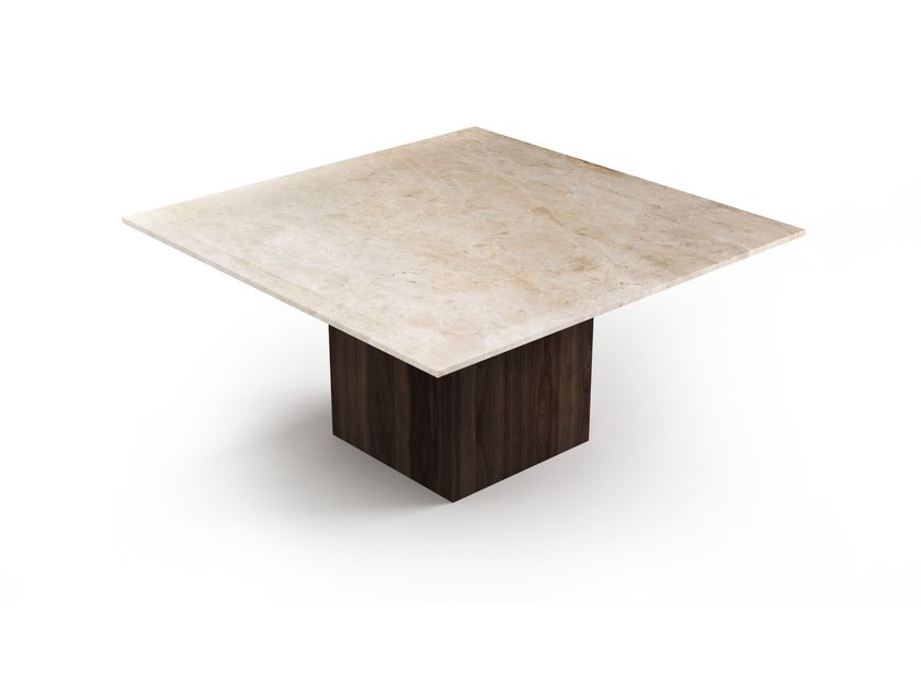 STONE VALLEY
CARRERA
Square table with Crema marble top