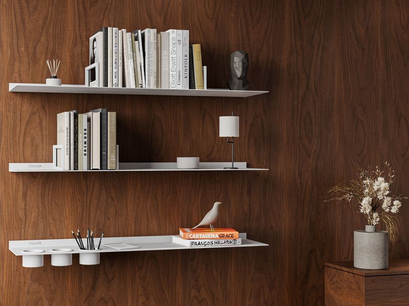 Strackk
WALL SHELF WITH CUPS
Aluminium wall shelf