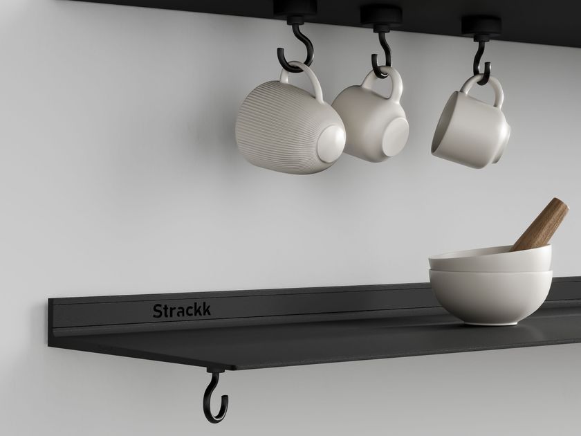 Strackk
WALL SHELF WITH MAGNET HOOKS
Hooks for Strackk wall shelf