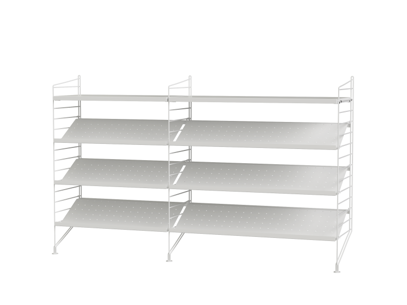 String Furniture
HALLWAY N
Powder coated steel shoe cabinet