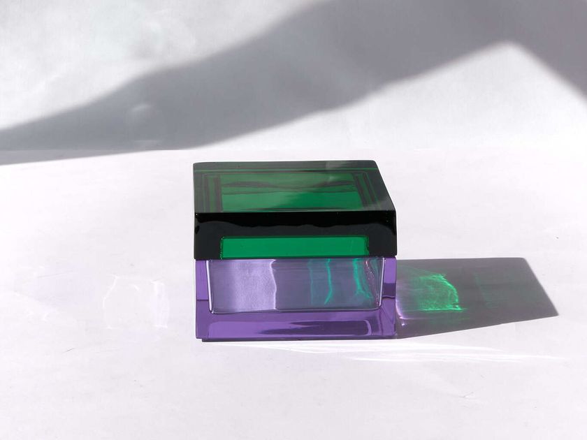 Studio Bojola
PALMINA
Blown glass storage box