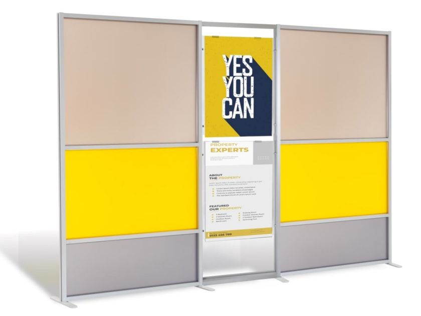 STUDIO T
INUNO
Freestanding acrylic glass office screen
