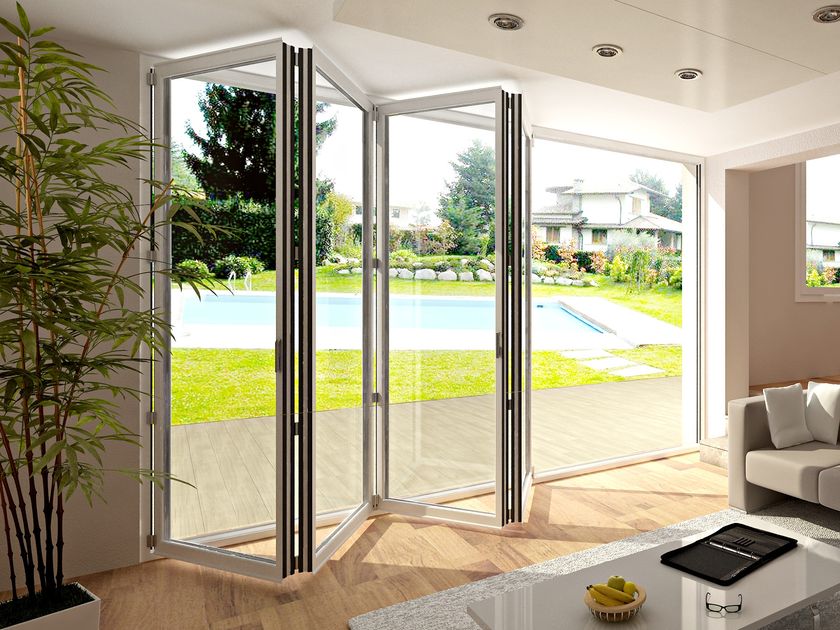 SUNROOM
S.60 TT
Folding thermal break glass facade