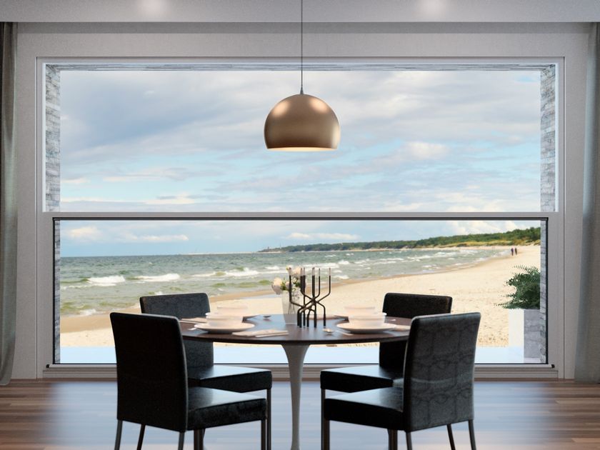 SUNROOM
S.70 VERTICALE
Automatic sliding glass facade