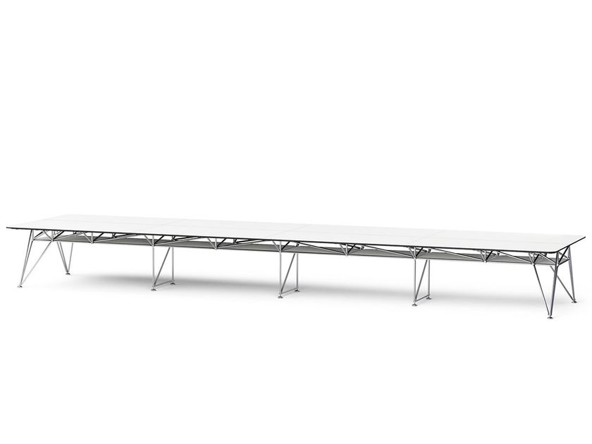 System 180
K TABLE 68452
Rectangular multiple office desk