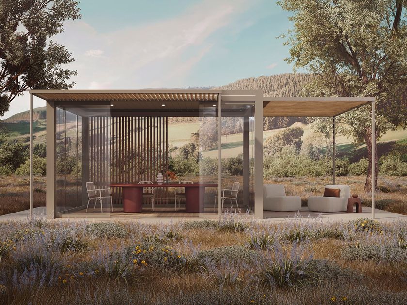 TA Design
ANIMA
Bioclimatic pergola with adjustable louvers