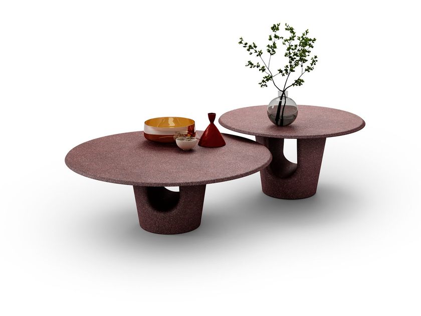 TA Design
BREZZA
Round recycled glass garden side table