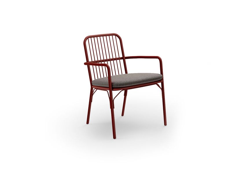 TA Design
EOLIA
Powder coated steel garden chair with armrests