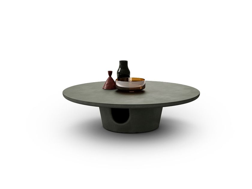 TA Design
SALIS
Round recycled glass garden side table