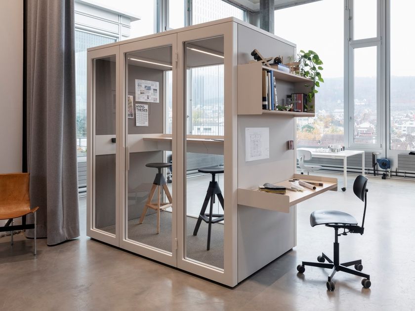 Talky
TALKY S109
Multi-person acoustic office pod with Integrated Lighting