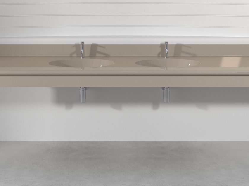 Technova
OVAL PLTO2
Wall-mounted custom Pietraluce® washbasin