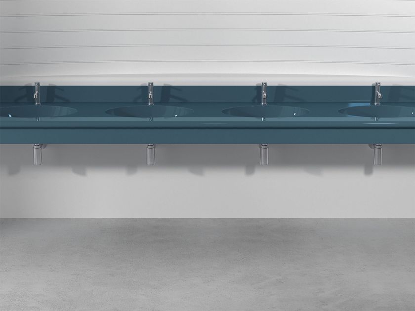 Technova
OVAL PLTO4
Wall-mounted Pietraluce® washbasin