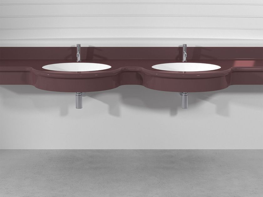 Technova
OVAL SMALL PLTOT
Wall-mounted custom Pietraluce® washbasin
