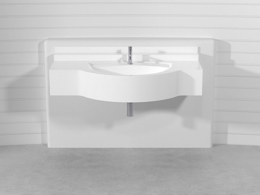 Technova
RIMINI FIXED PLTSD
Wall-mounted Pietraluce® washbasin