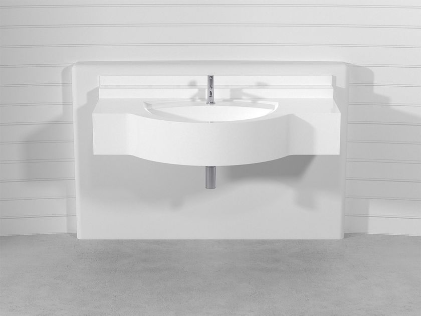 Technova
RIMINI FIXED PLTSS
Wall-mounted Pietraluce® washbasin