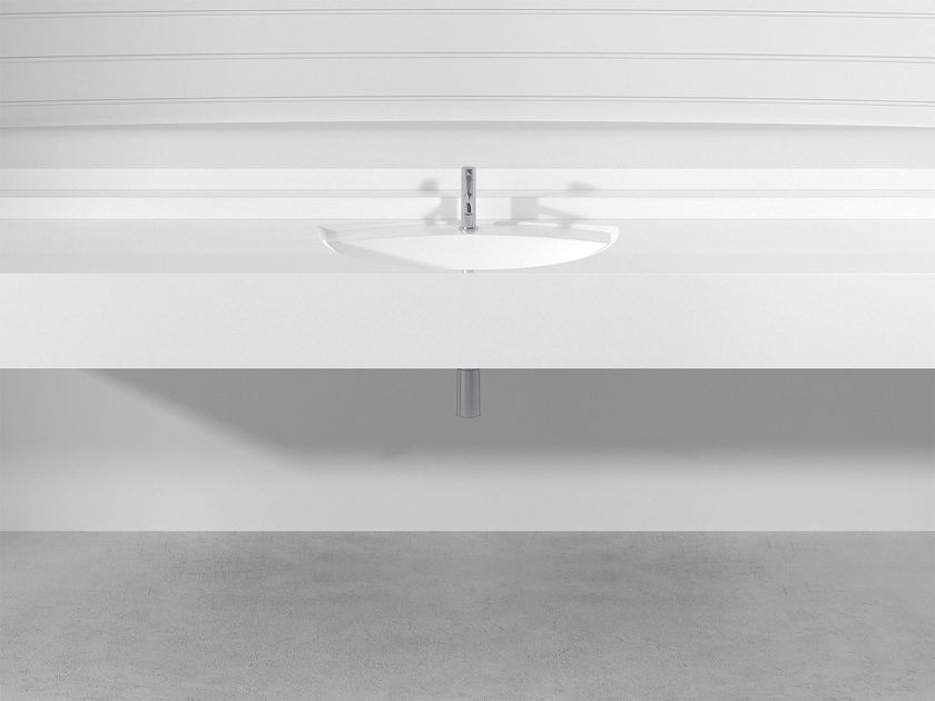 Technova
RIMINI PLTRN
Wall-mounted custom Pietraluce® washbasin
