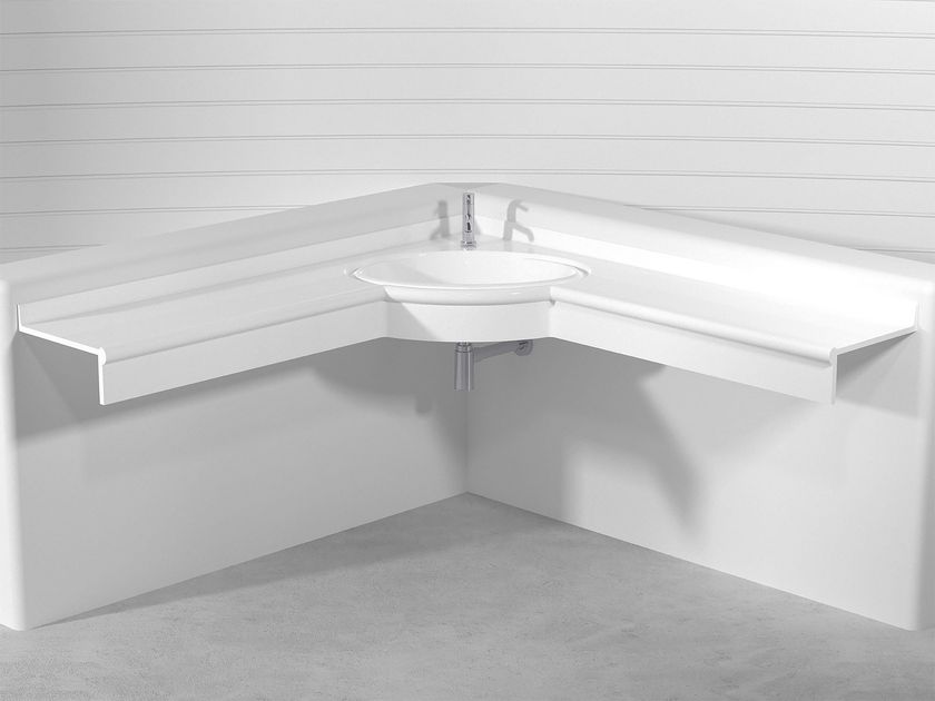 Technova
ROSSARI ANGLE PLTRA
Wall-mounted custom Pietraluce® washbasin