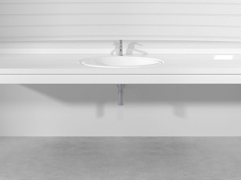 Technova
ROSSARI PLTR1
Wall-mounted custom Pietraluce® washbasin