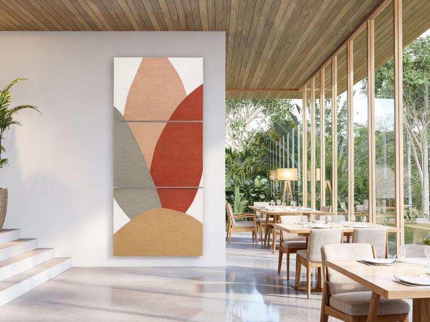 Tecsound
PUREKUSTIK ART FABRICS
Polyester fibre Acoustic panel