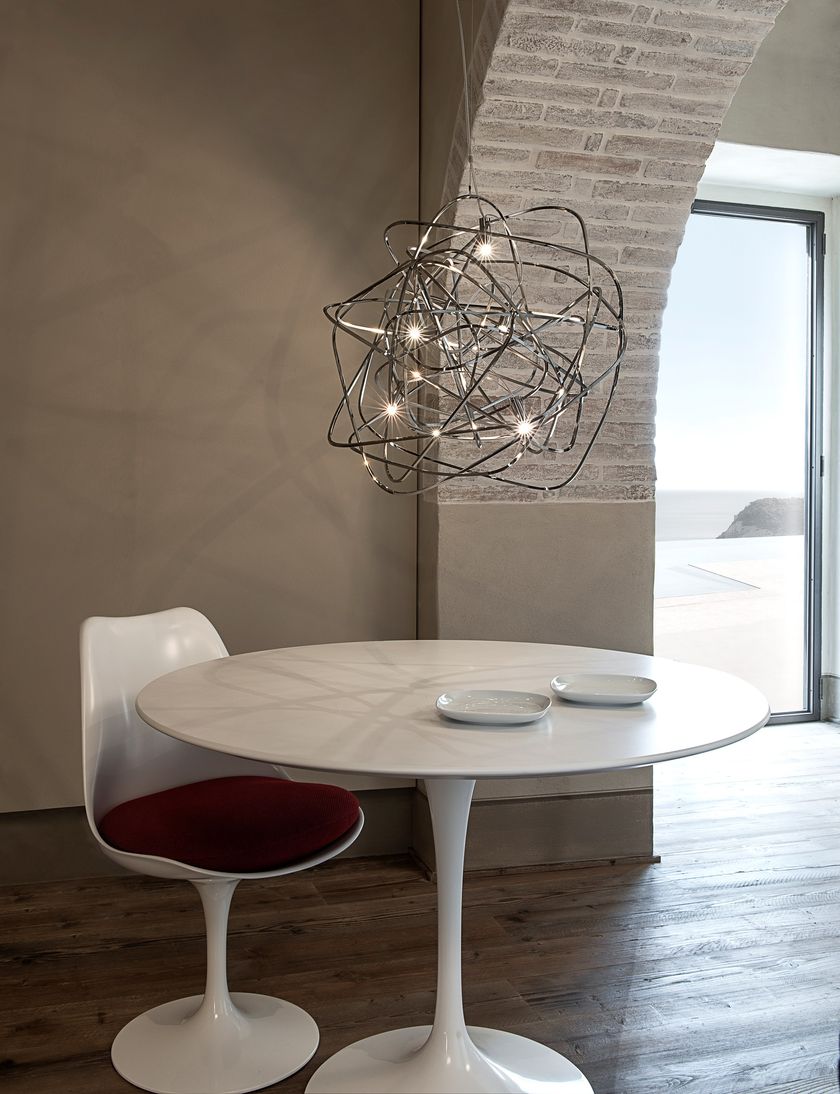 TERZANI
DOODLE
LED nickel pendant lamp