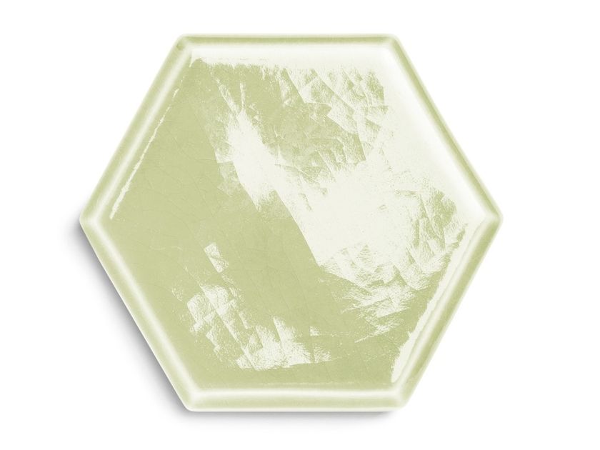 Theia tiles - FLORAL FLAT CRAQUELET