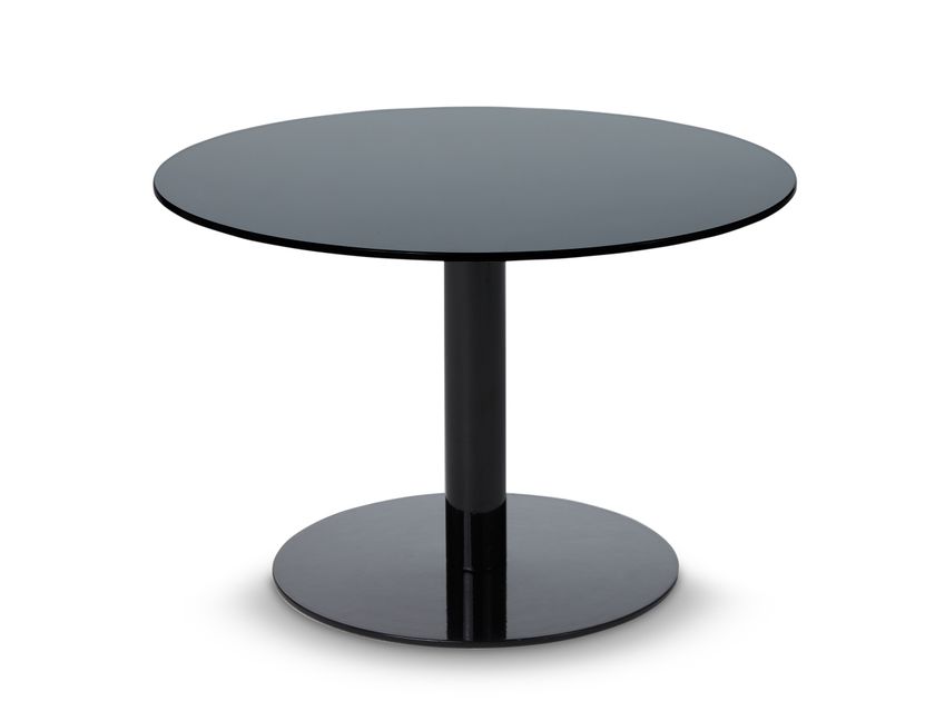 Tom Dixon
FLASH
Round glass and steel central coffee table