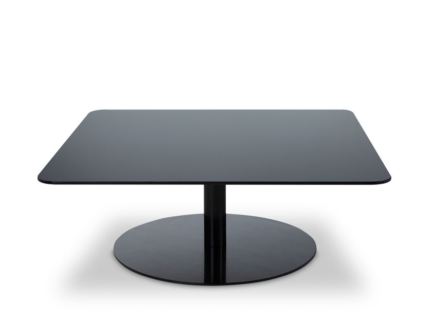 Tom Dixon
FLASH
Square glass and steel central coffee table