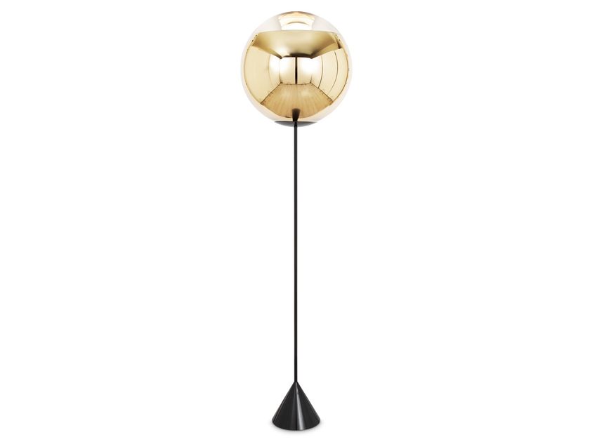 Tom Dixon
MIRROR BALL CONE SLIM
Metal and polycarbonate LED floor lamp