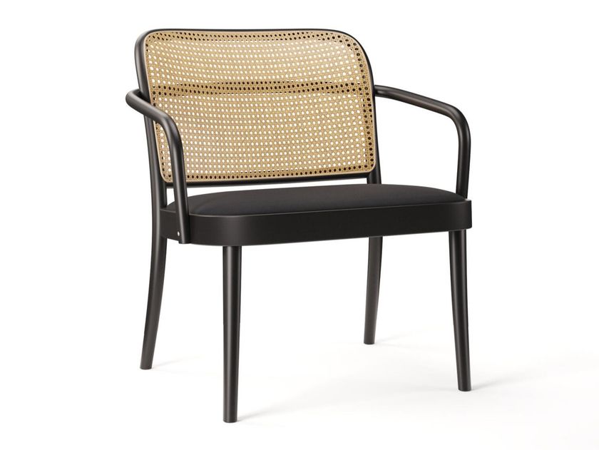 TON
811
Vienna straw easy chair with armrests with padded seat