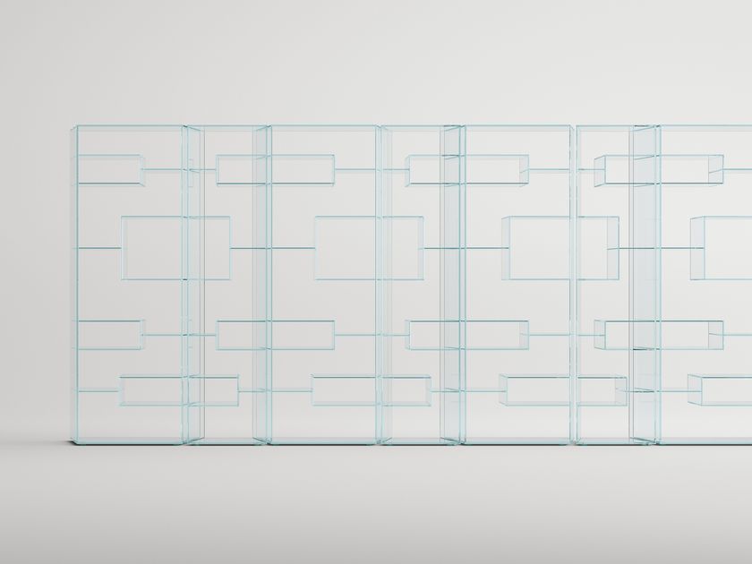 Tonelli Design
LIBER
Open modular tempered glass bookcase