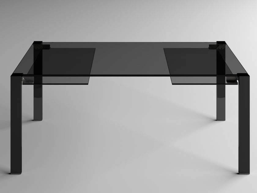 Tonelli Design
LIVINGSTONE DARK
Extending rectangular glass table