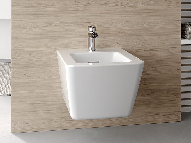TOTO
SP B532E
Wall-hung ceramic bidet with overflow